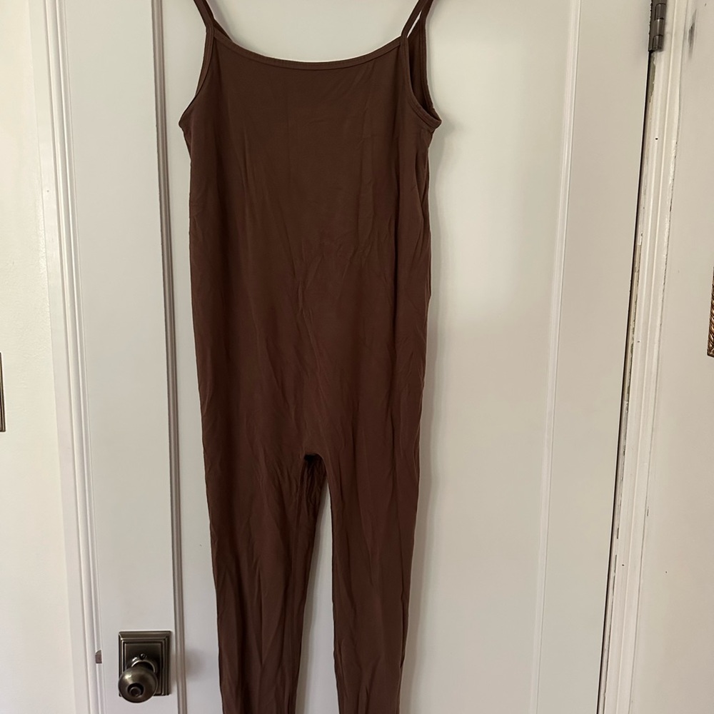 GAP Maternity Brown Jumpsuit